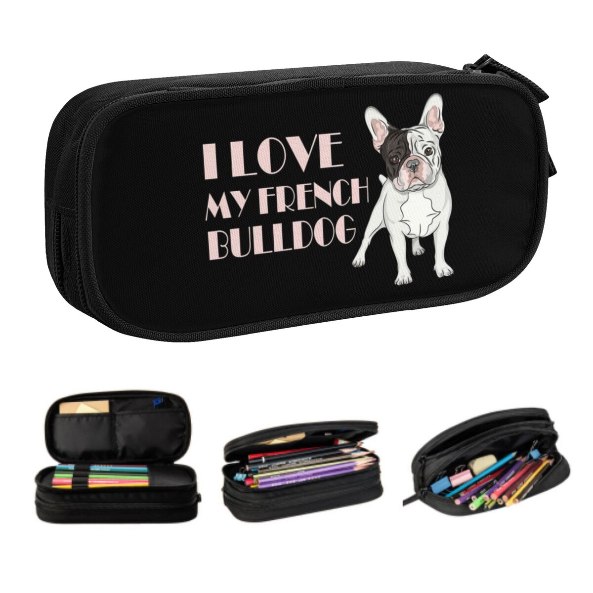 Pet X Supplies & Tack - Astuccio carino personalizzato Bulldog francese Ragazze