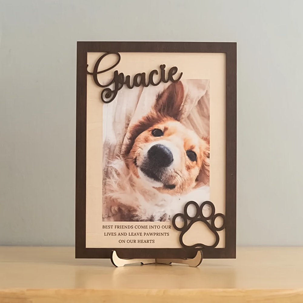 Pet Supplies Outlet - Cornice Portafoto in Legno Personalizzabile per