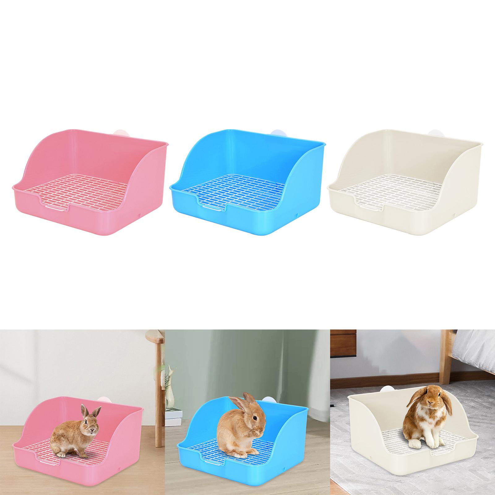 Pet Supplies Outlet - Lettiera per conigli toilette rettangolare per