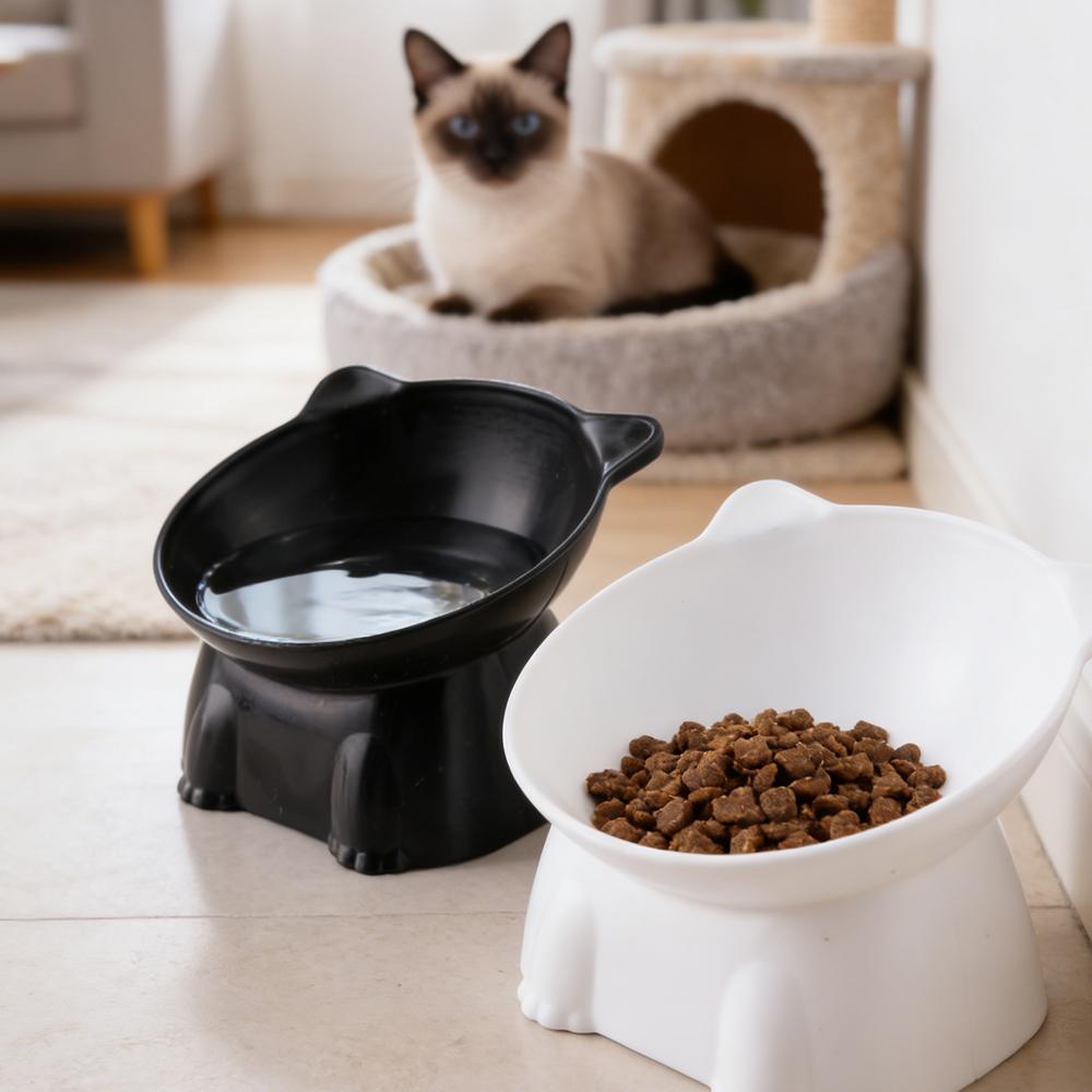Pet Supplies In Amazon - Ciotola per gatti nera Amazon, ciotola