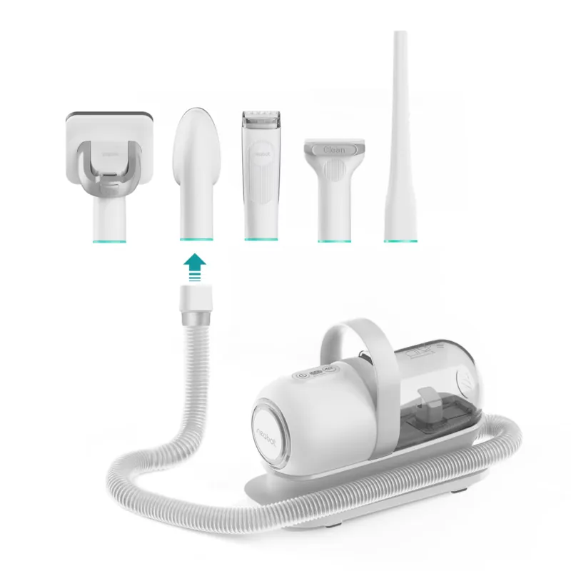 Dog Grooming Clippers - Kit Toelettatura Cani Neabot: Innovativo Aspirapolvere
