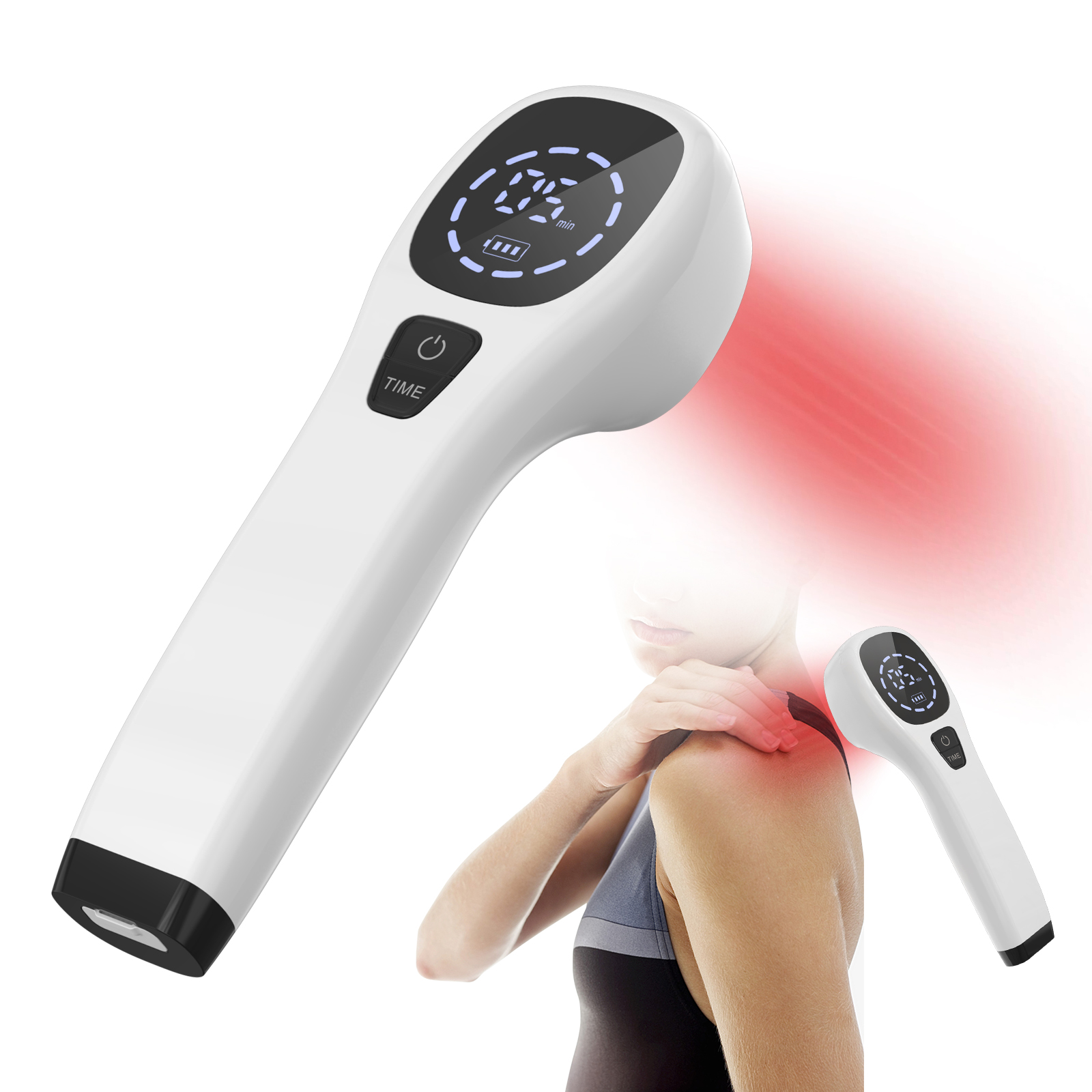 Pet Supplies Outlet - Dispositivo per terapia laser fredda 2x808nm