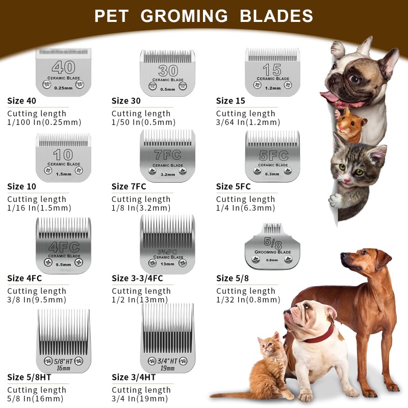 Lame in Ceramica Staccabili pe - Dog Grooming Clippers recensione e prezzo