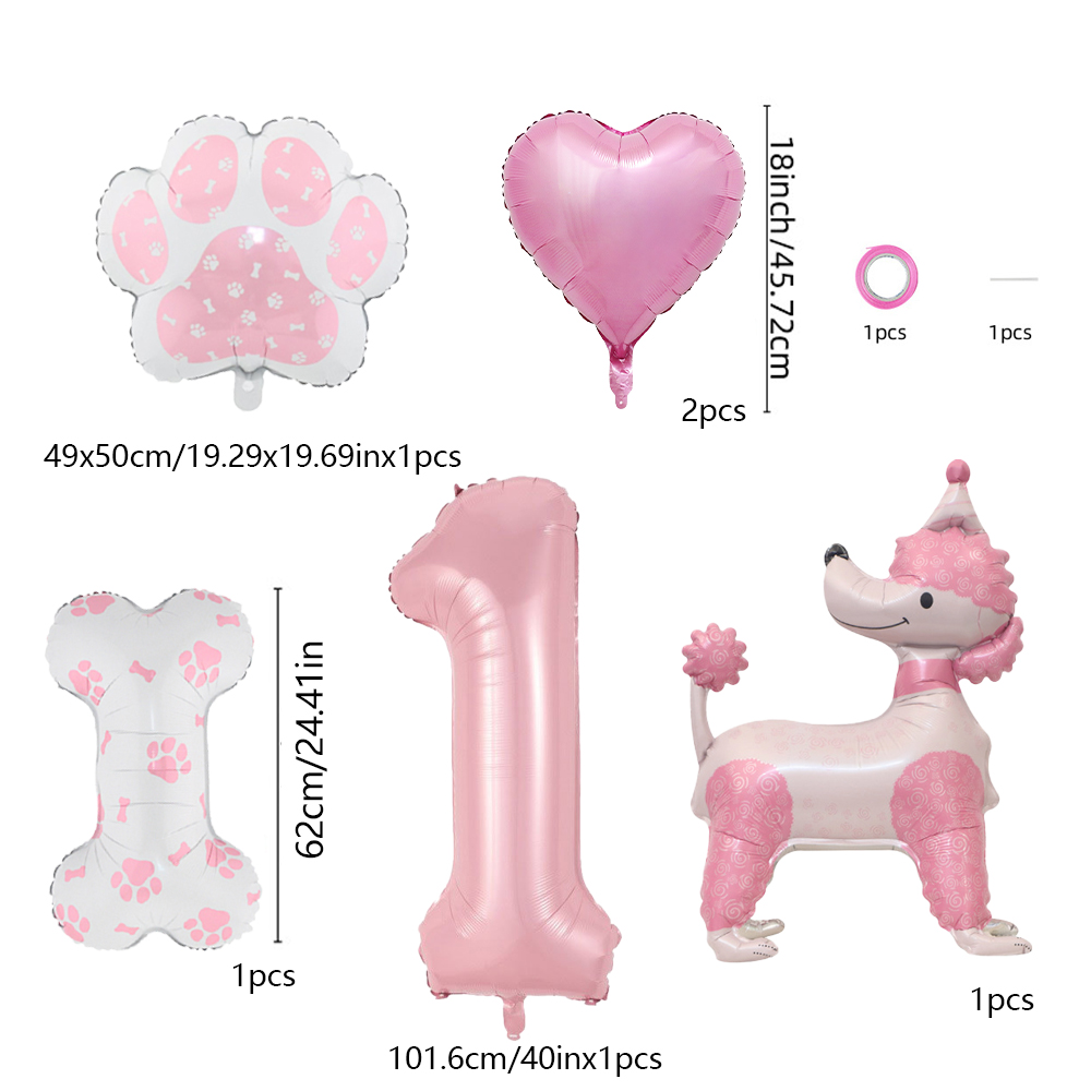 Set di palloncini rosa per can - Pet Supplies Outlet recensione e prezzo